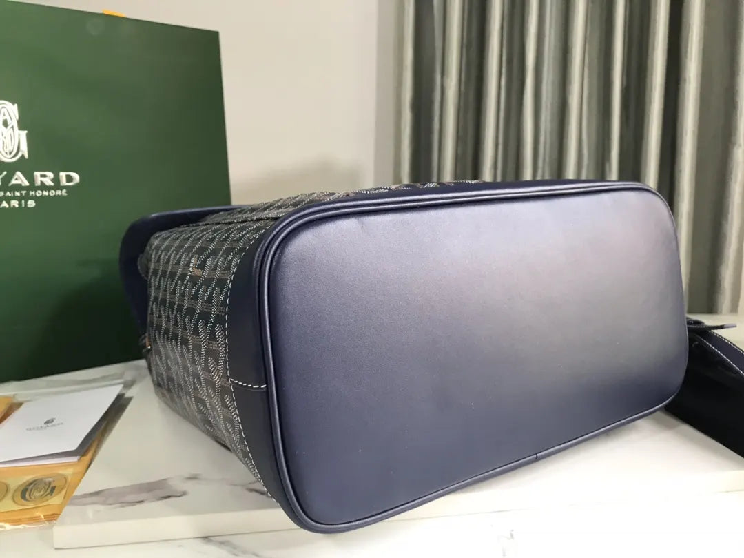 goyardine Goyard Navy Alpin Backpack - Hình 4