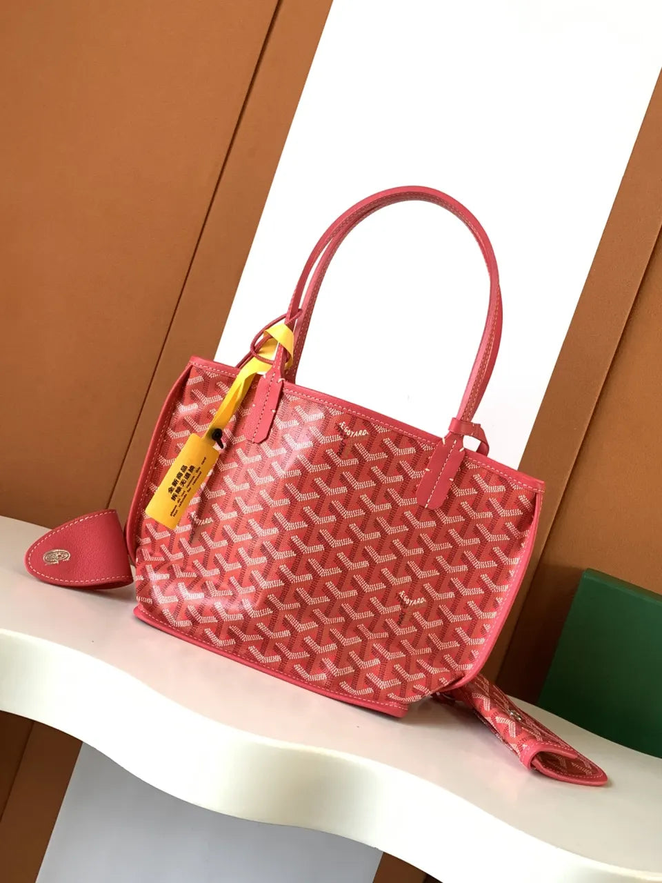 Goyard Coral Pink Artois - Hình 2