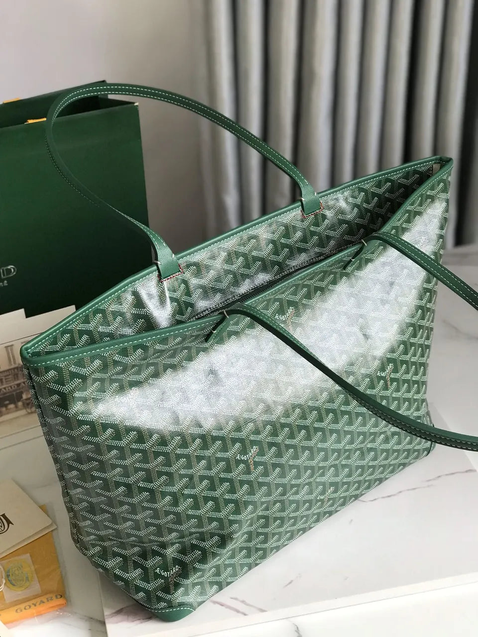 Goyard Green Artois MM - Hình 3