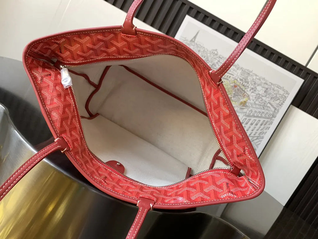 Goyard Red Goyardine St. Louis PM - Hình 7