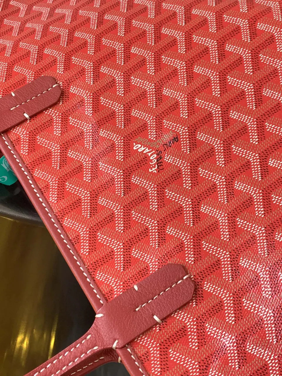 Goyard Red Goyardine St. Louis PM - Hình 5