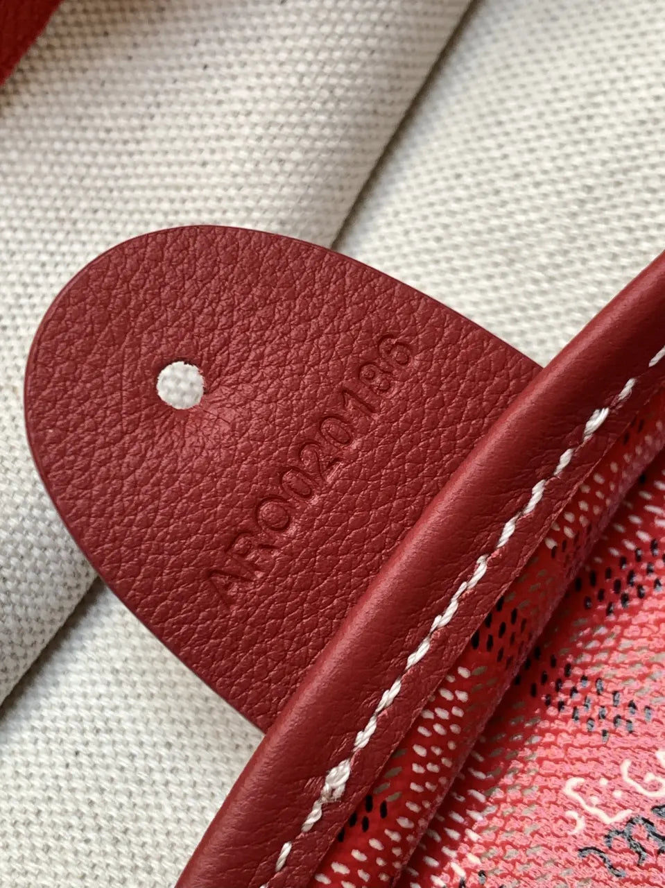Goyard Red Goyardine St. Louis PM - Hình 9