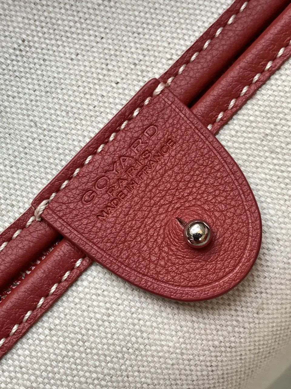 Goyard Red Goyardine St. Louis PM - Hình 8