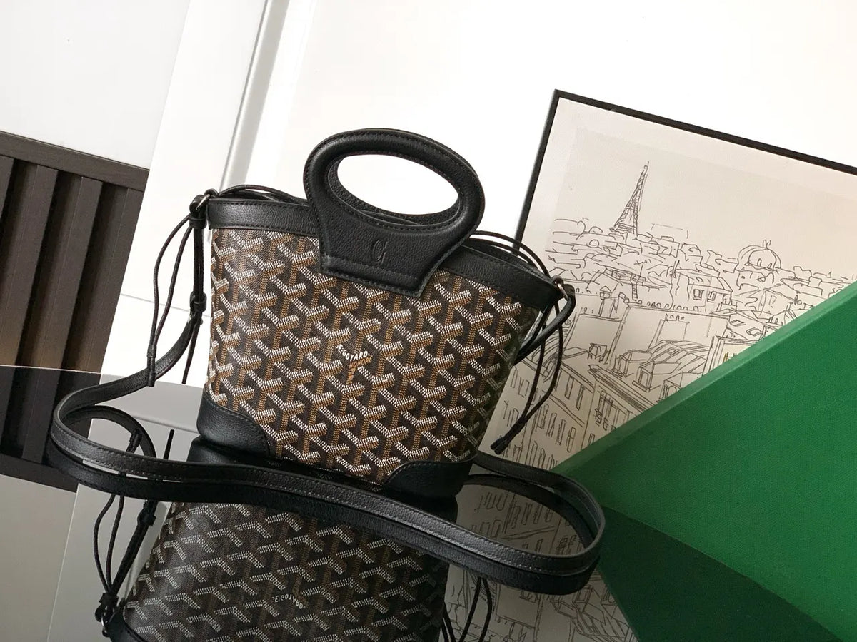 Goyard Mini Bucket Bag - Hình 3