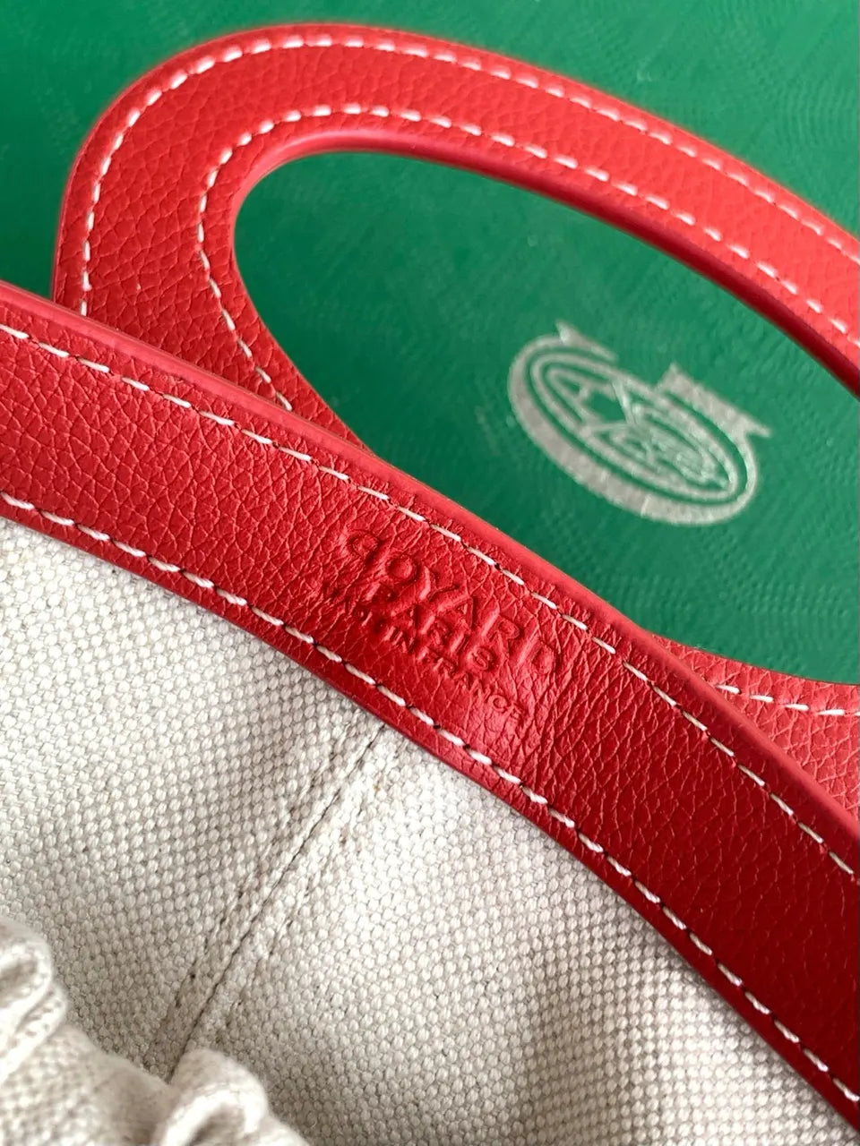 Goyard Rouge Saigon Souple - Hình 8