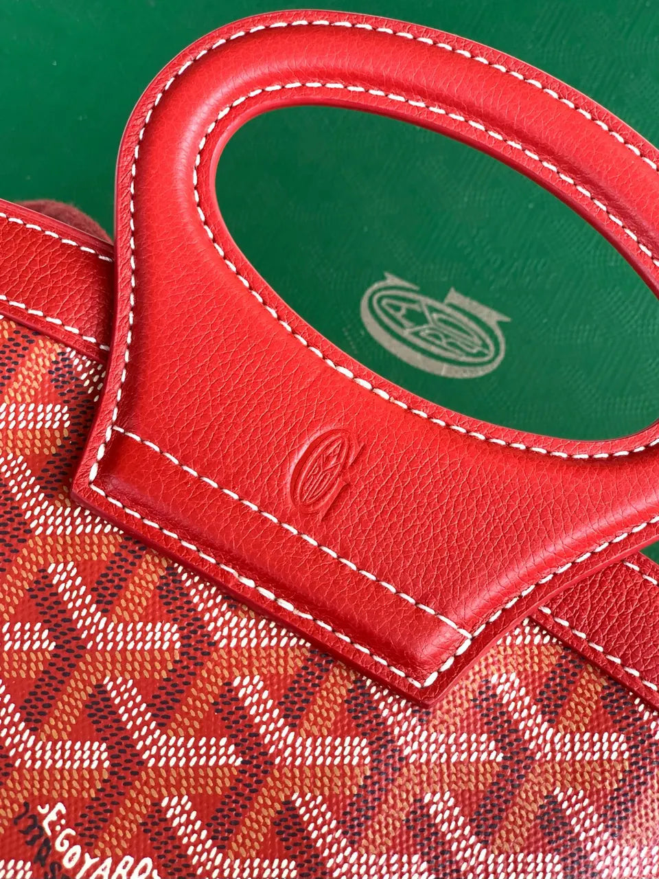 Goyard Rouge Saigon Souple - Hình 5