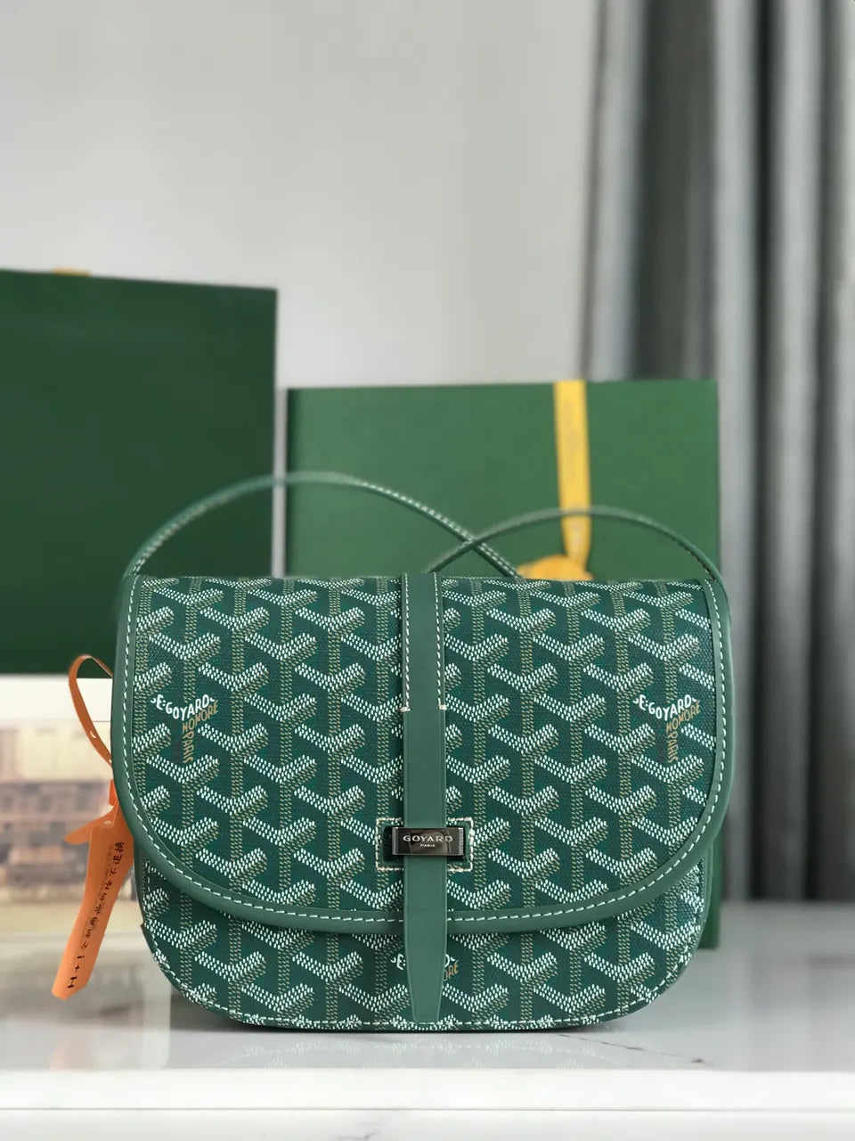 signature Goyard Green Monte Carlo Bag