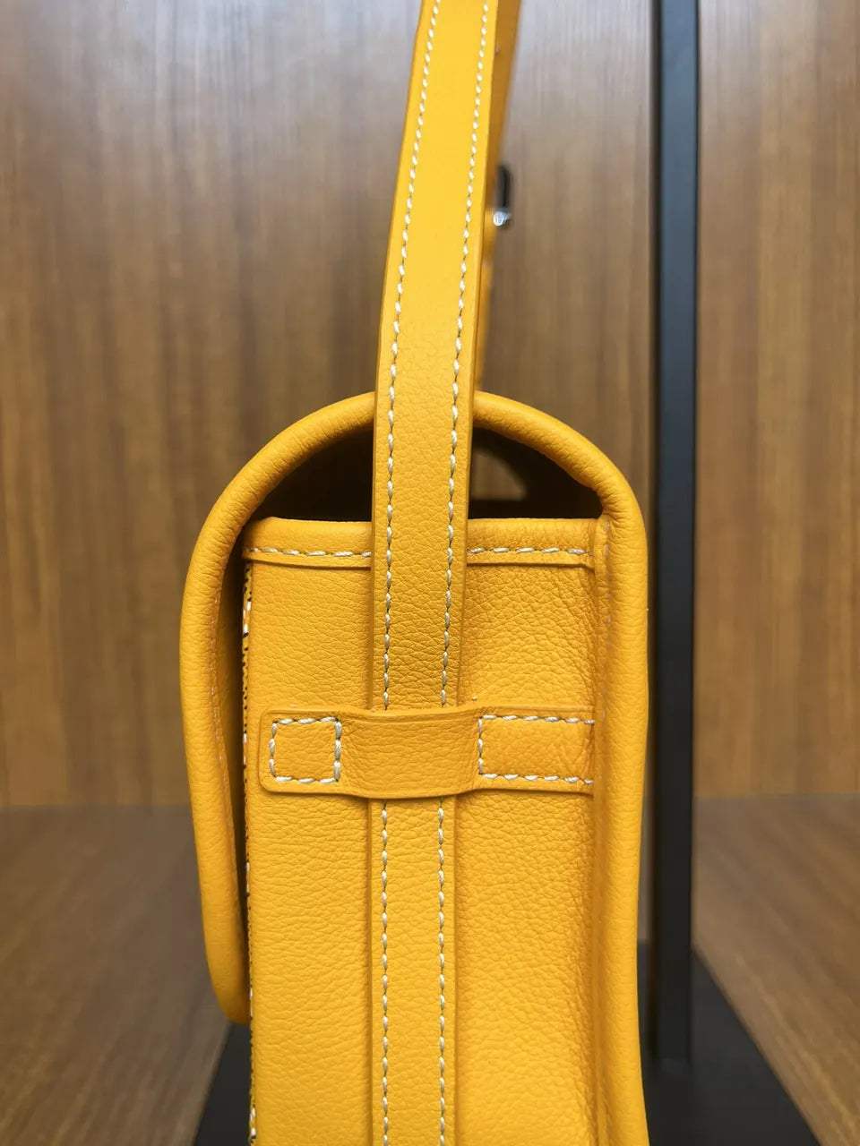 Goyard Gold Saigon Flap Bag - Hình 6