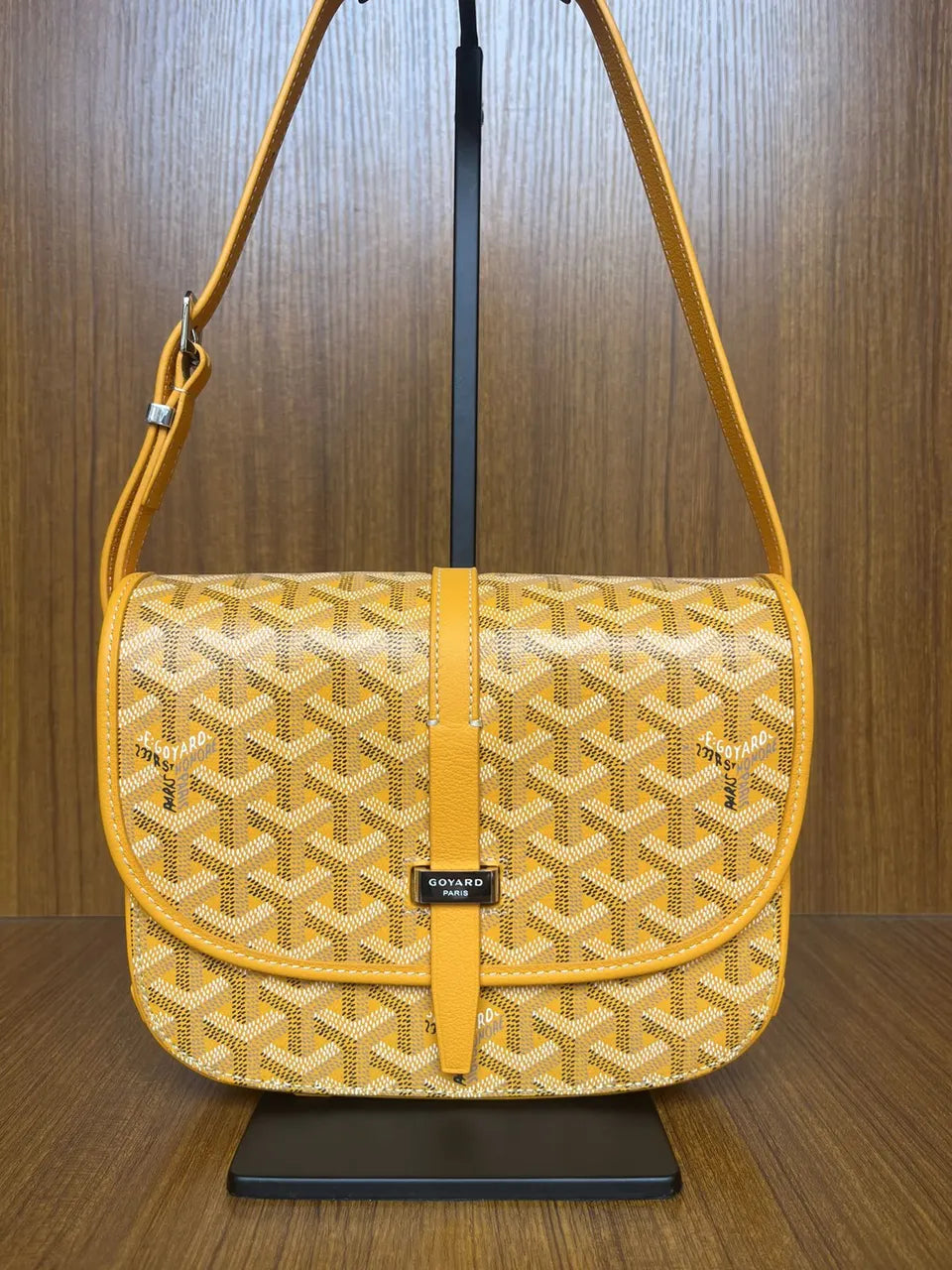 Goyard Gold Saigon Flap Bag