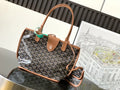 Goyard Black Coated Canvas Petit Flot