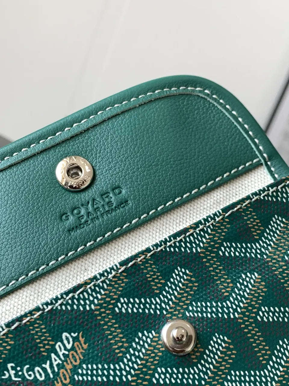 Goyard Vert Clair Anjou Mini - Hình 7