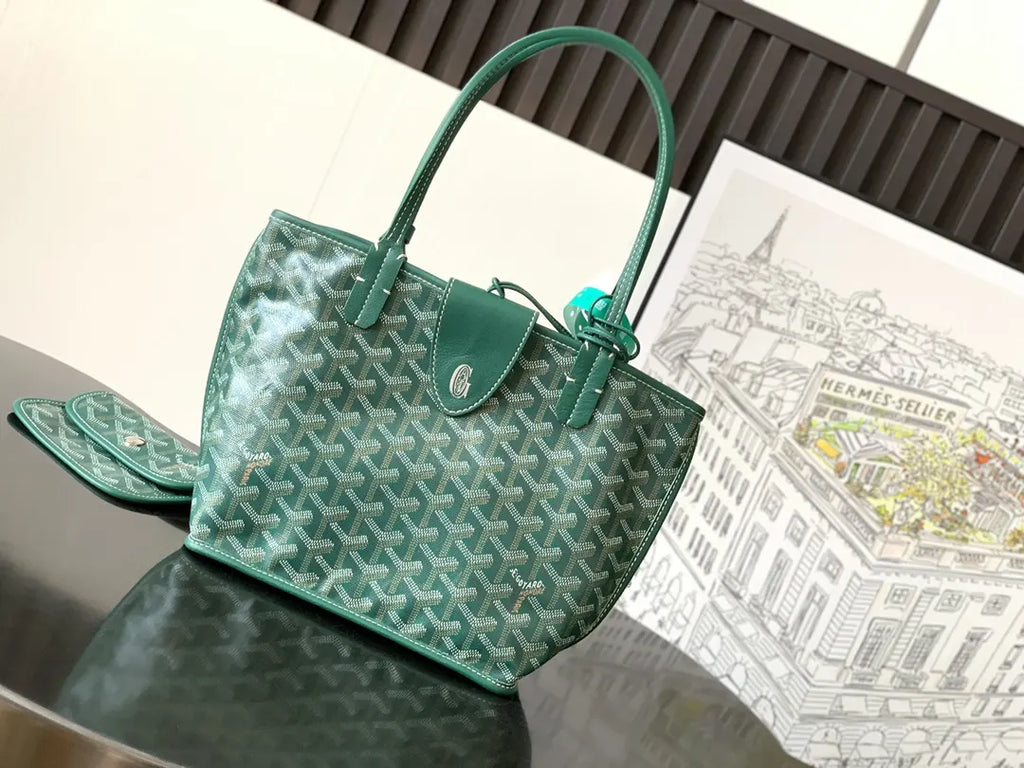 Goyard Vert Clair Anjou Mini
