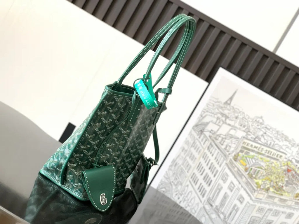 Goyard Vert Clair Anjou Mini - Hình 2