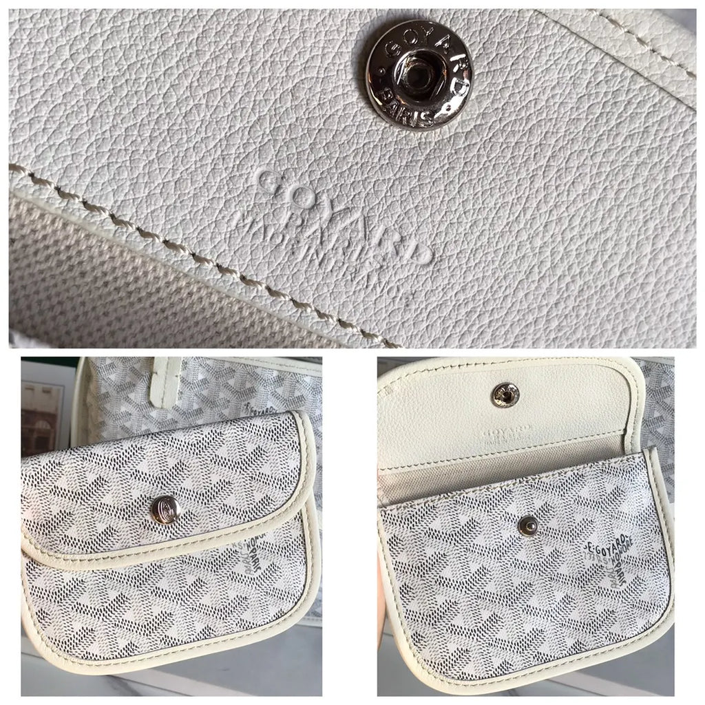 Goyard White Anjou Mini - Hình 9