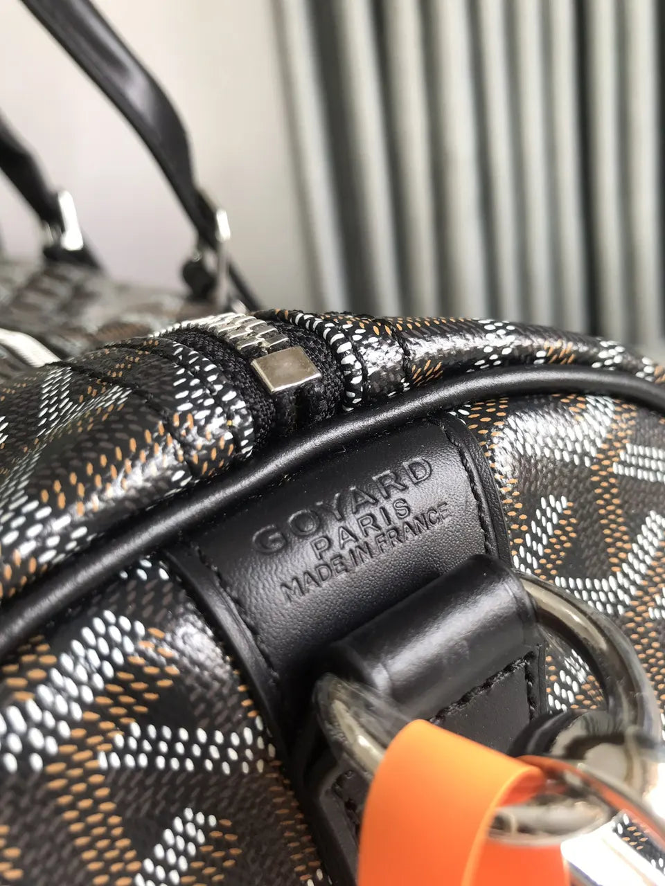 Goyard Black Monogram Duffle - Hình 5