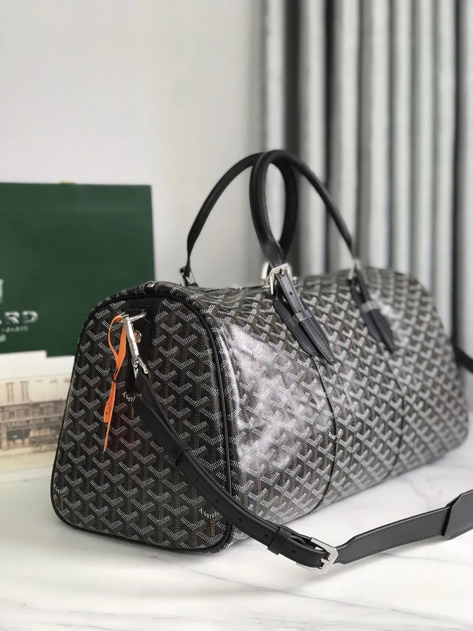 Goyard Black Monogram Duffle - Hình 2