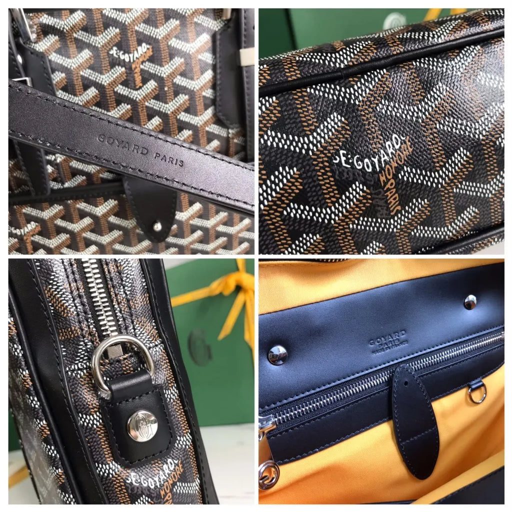 Goyard Black Business Bag - Hình 5