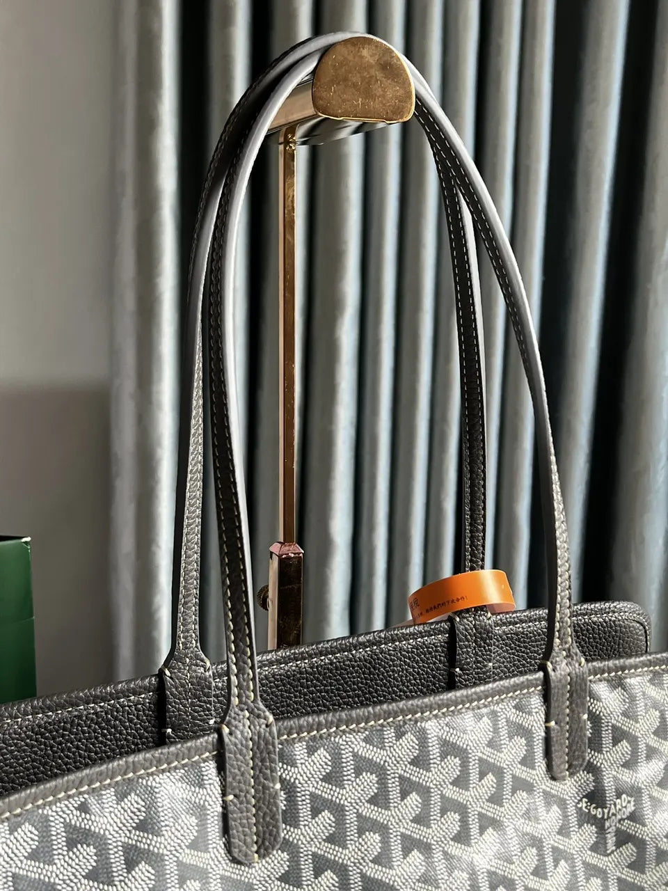 Goyard Gray Structured Tote - Hình 5