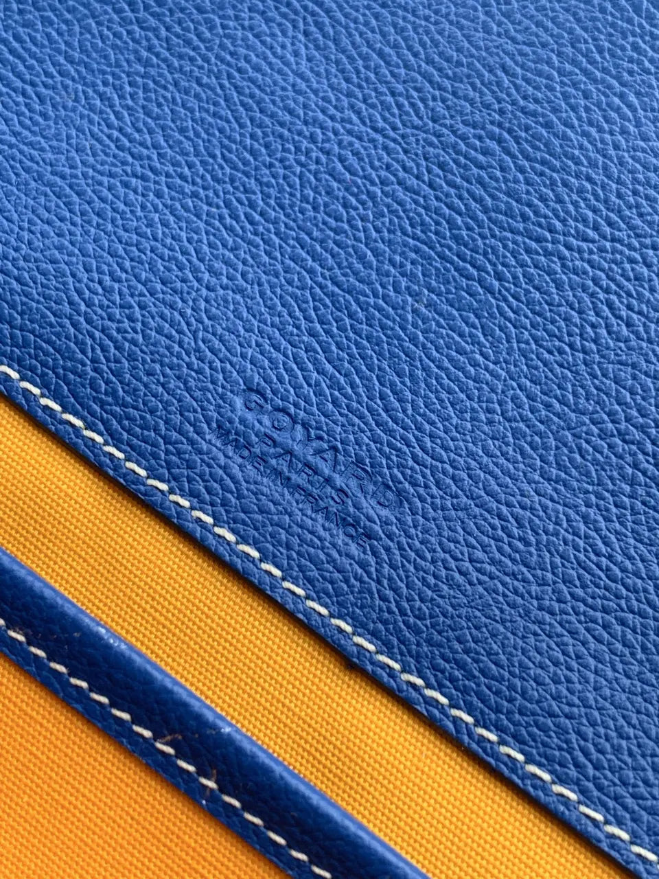 Goyard Turquoise Vendome Crossbody - Hình 9