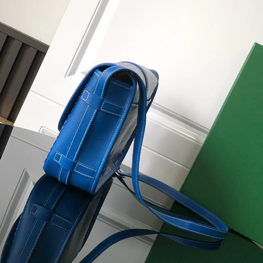Goyard Turquoise Vendome Crossbody - Hình 2