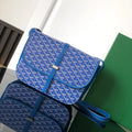 Goyard Turquoise Vendome Crossbody