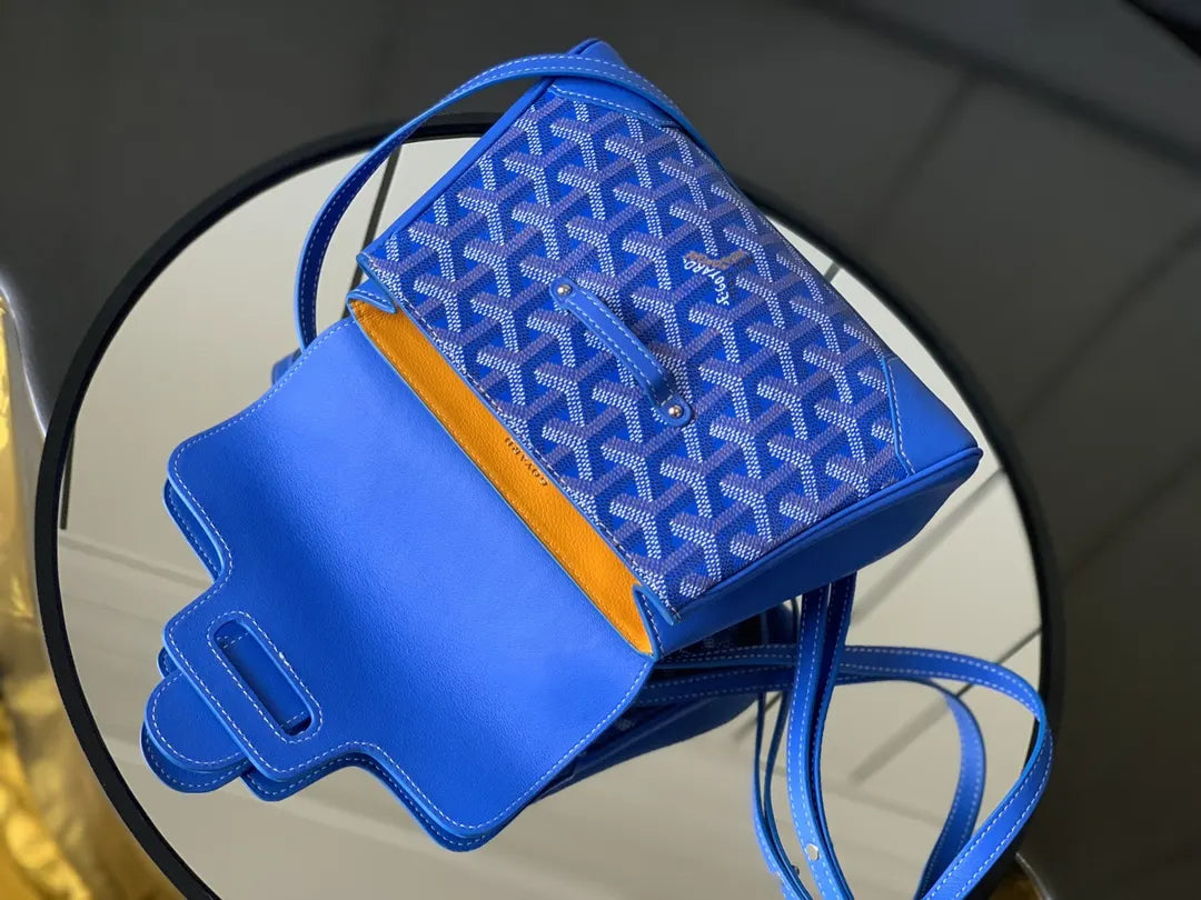 Goyard Royal Blue Saigon wooden - Hình 5