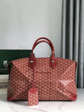 Goyard Red Voyage Duffle