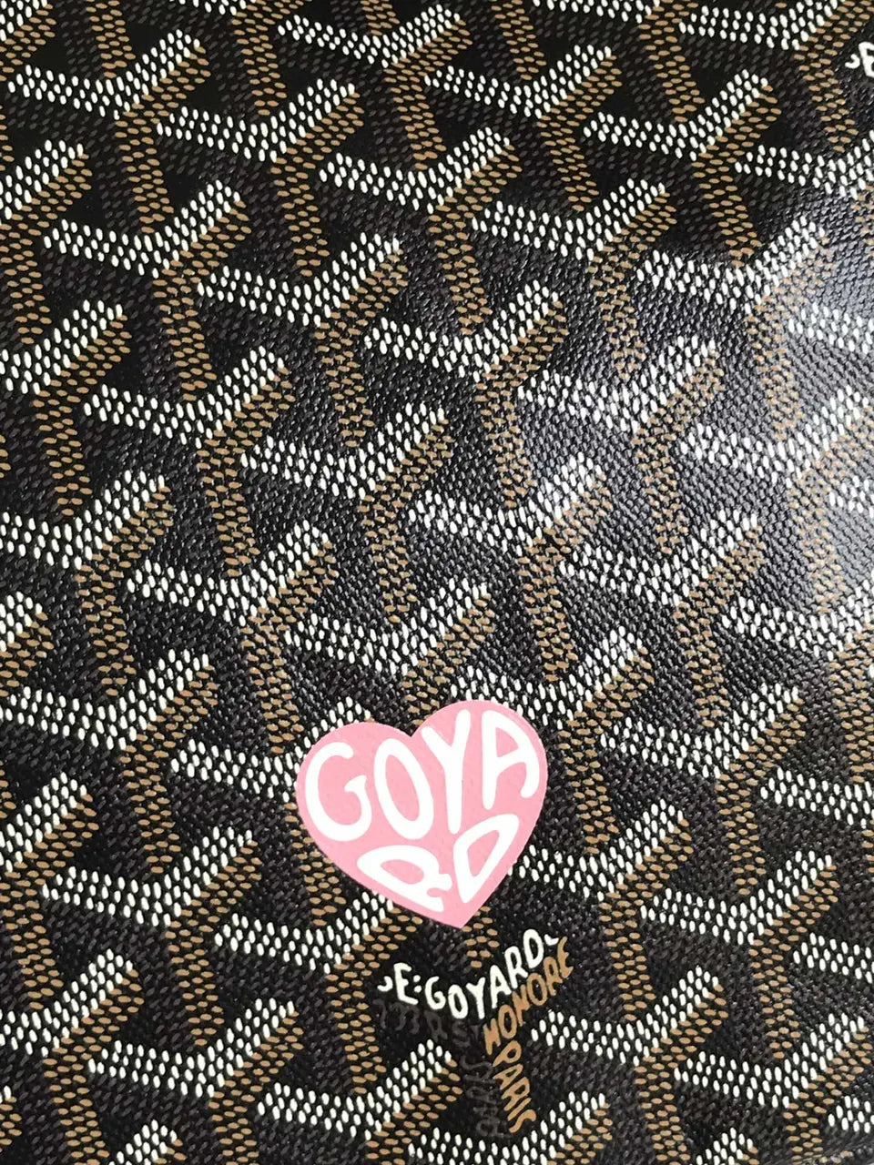 Goyard Black Saigon Hobo - Hình 5