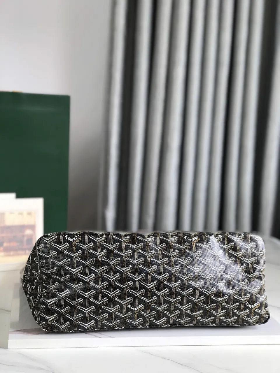 Goyard Black Saigon Hobo - Hình 3