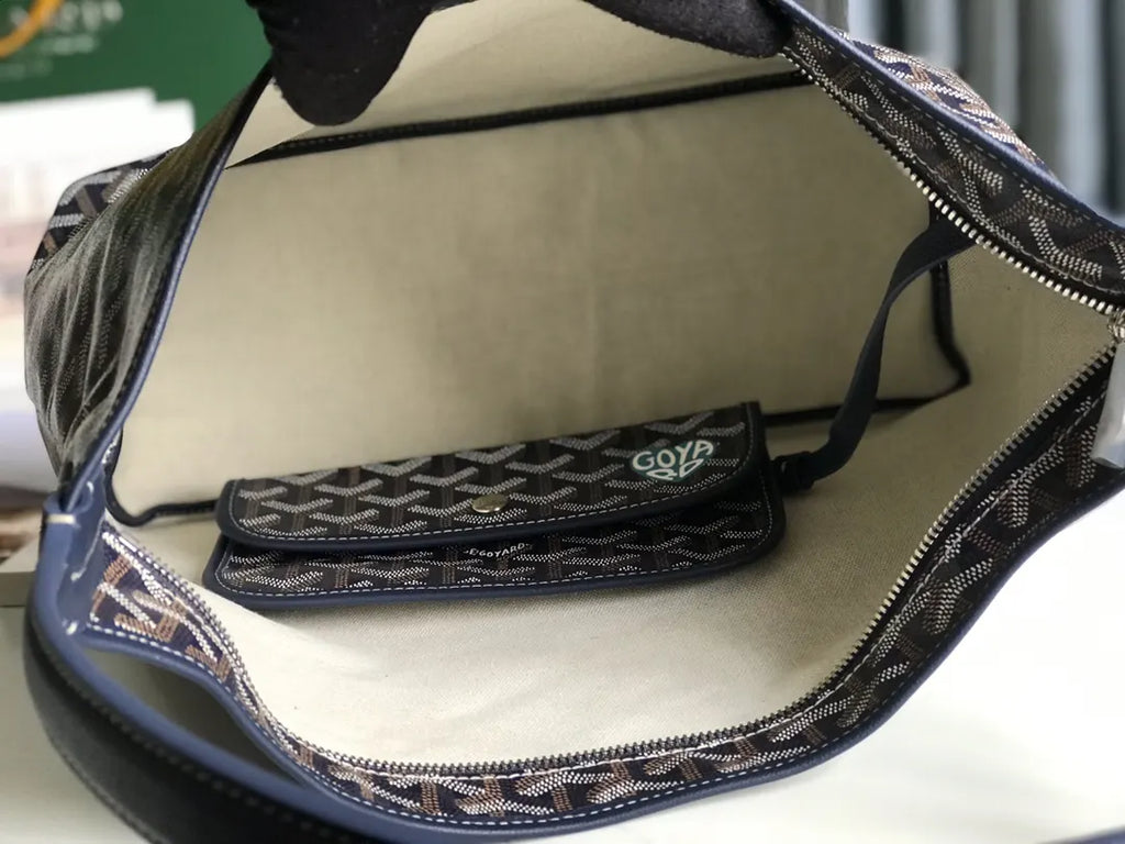 Goyard Blue Goyardine Vendome - Hình 7