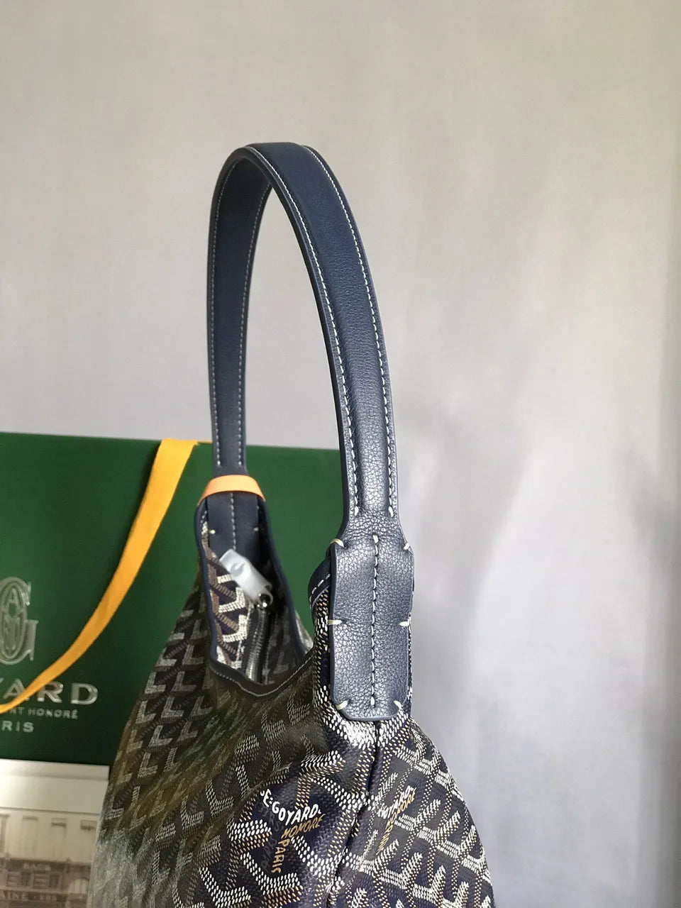 Goyard Blue Goyardine Vendome - Hình 5