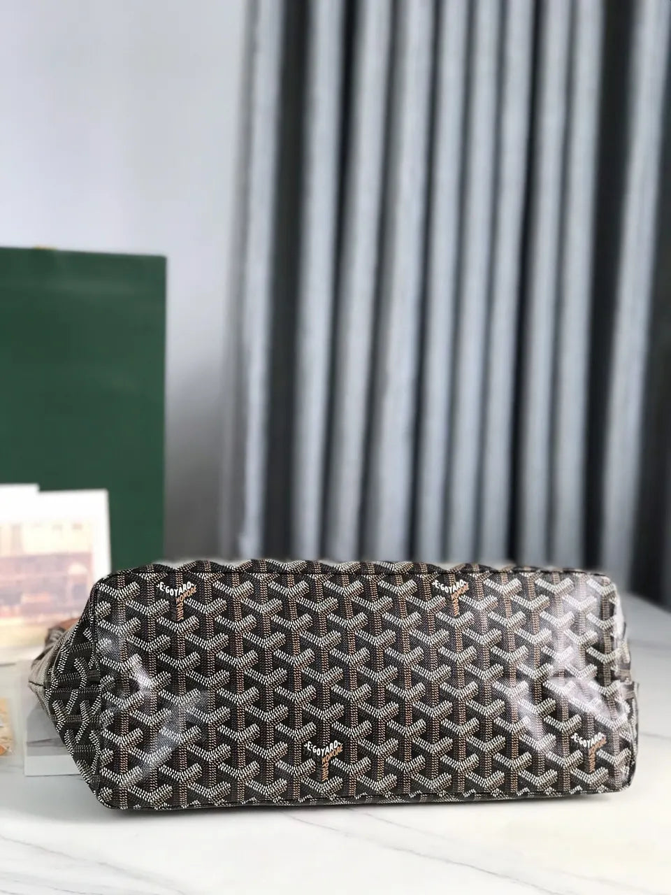 Goyard Hazel Brown Hobo Bag - Hình 7