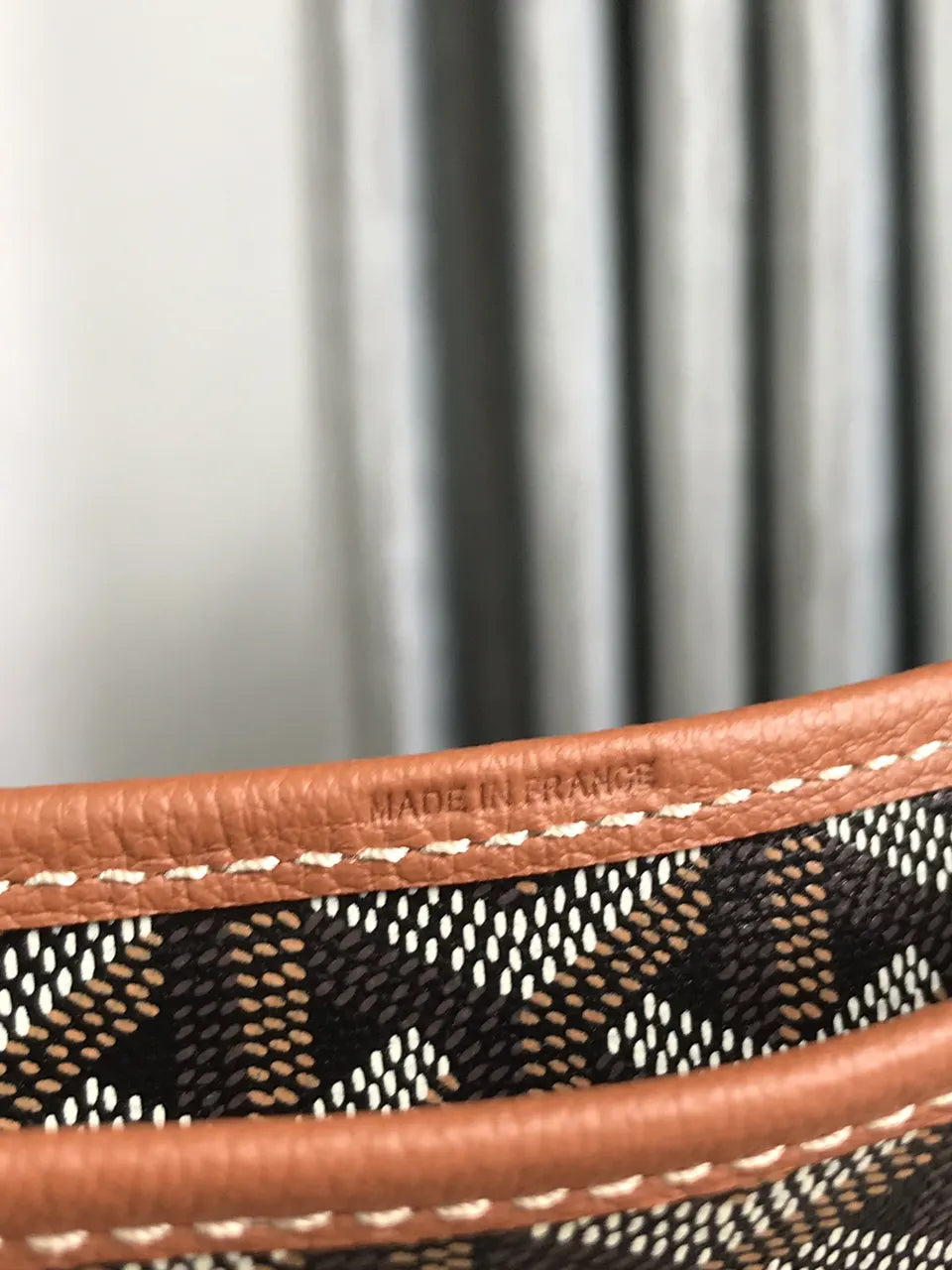 Goyard Hazel Brown Hobo Bag - Hình 4