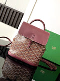 Goyard Burgundy Mini Backpack