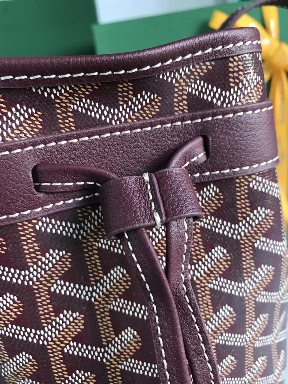 Goyard Plum Petit Flot Bag - Hình 6