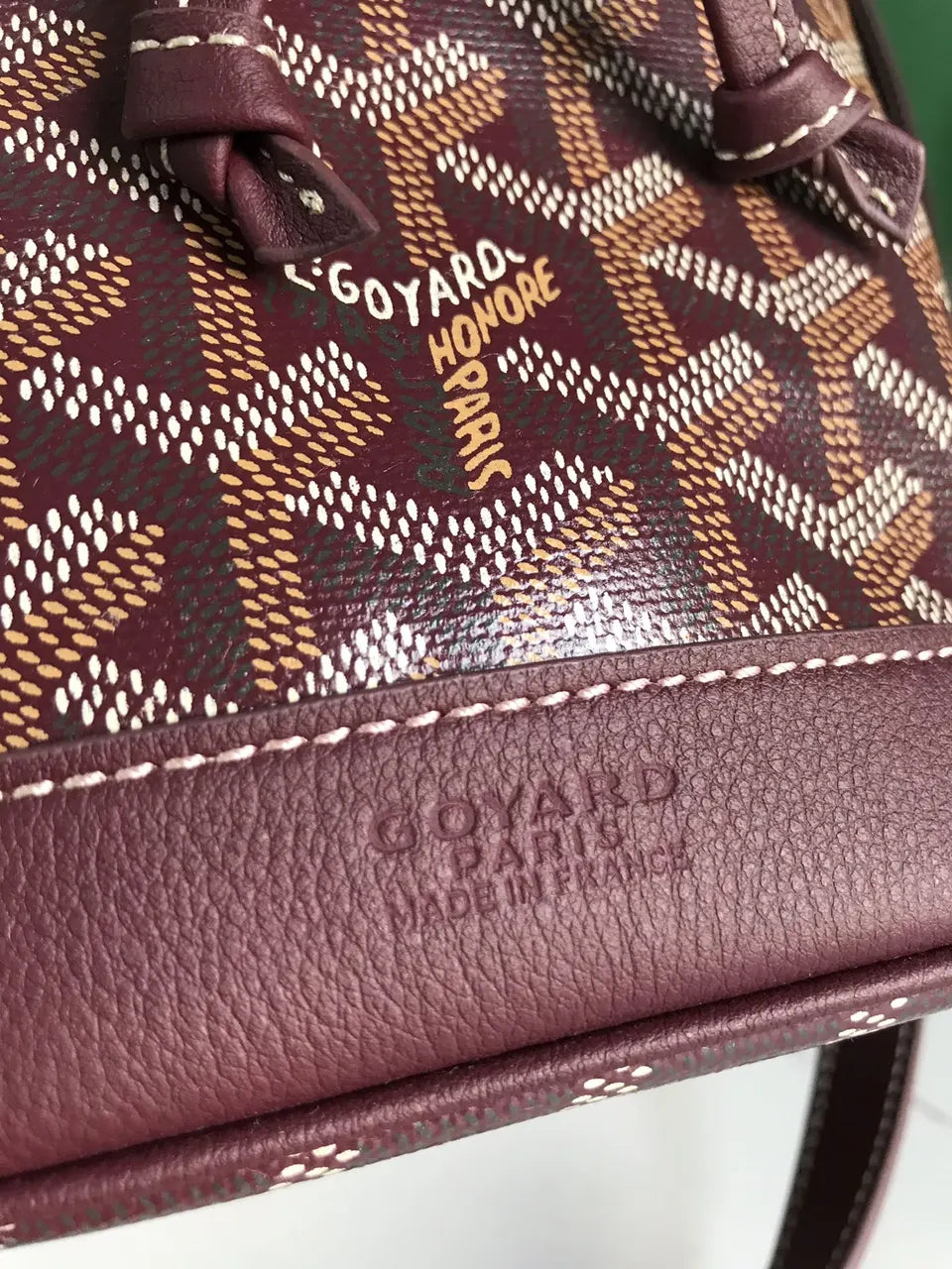 Goyard Plum Petit Flot Bag - Hình 4