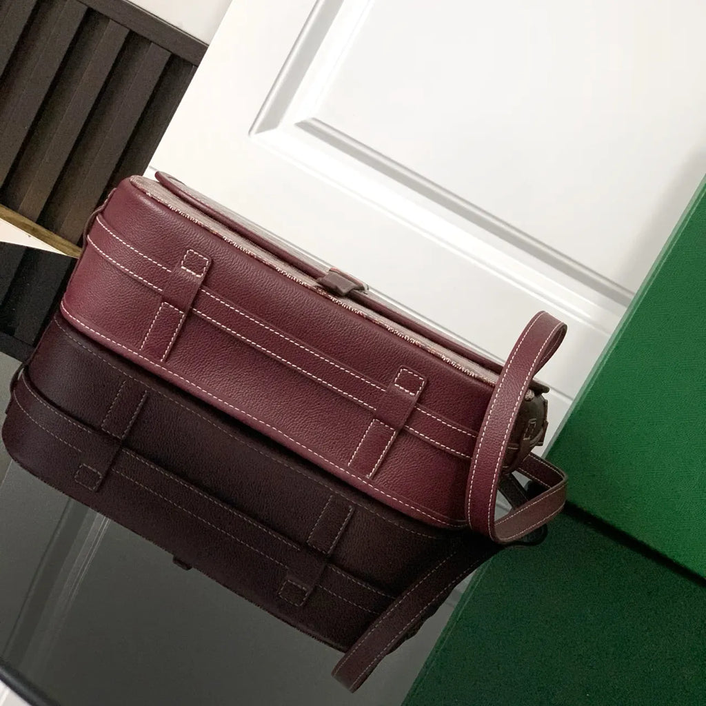 Goyard Plum Bourgogne Bag - Hình 4