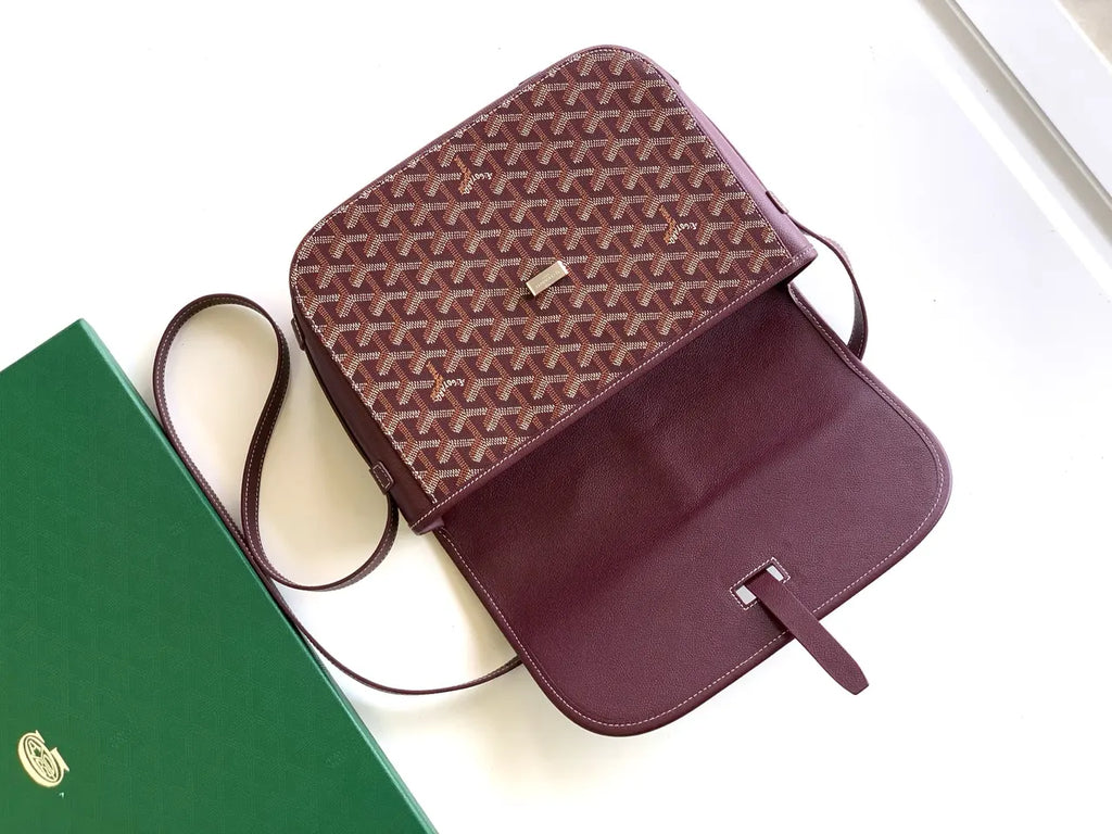 Goyard Plum Bourgogne Bag - Hình 5