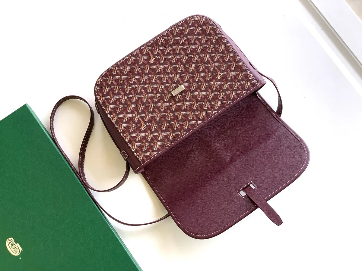Goyard Plum Bourgogne Bag - Hình 5