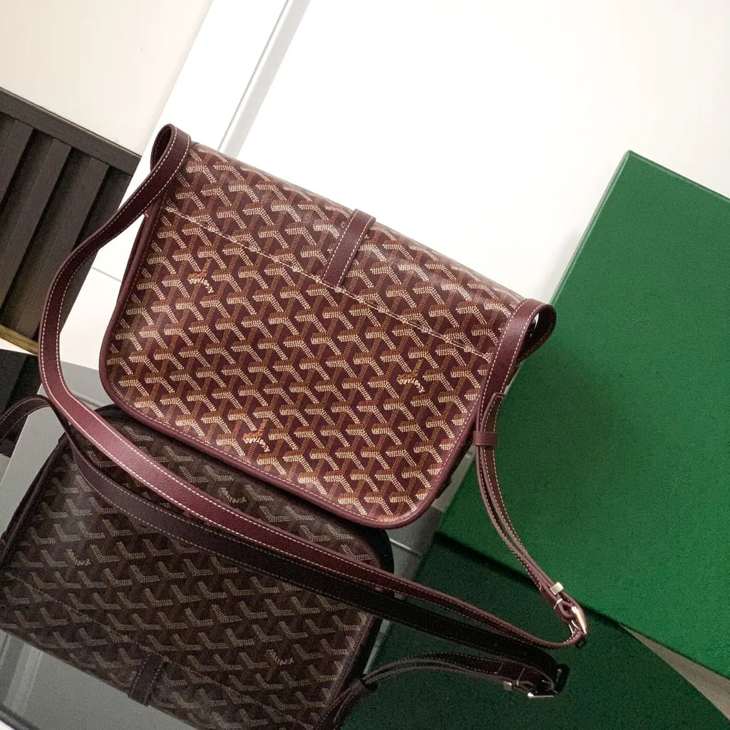 Goyard Plum Bourgogne Bag - Hình 3