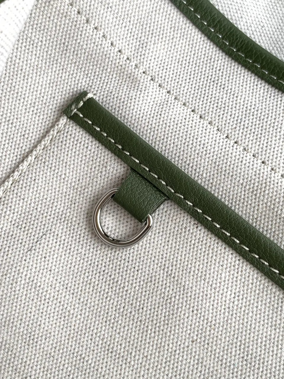 Goyard Olive Green Postman Bag - Hình 9