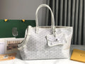 Goyard White Goyardine Sac Chien