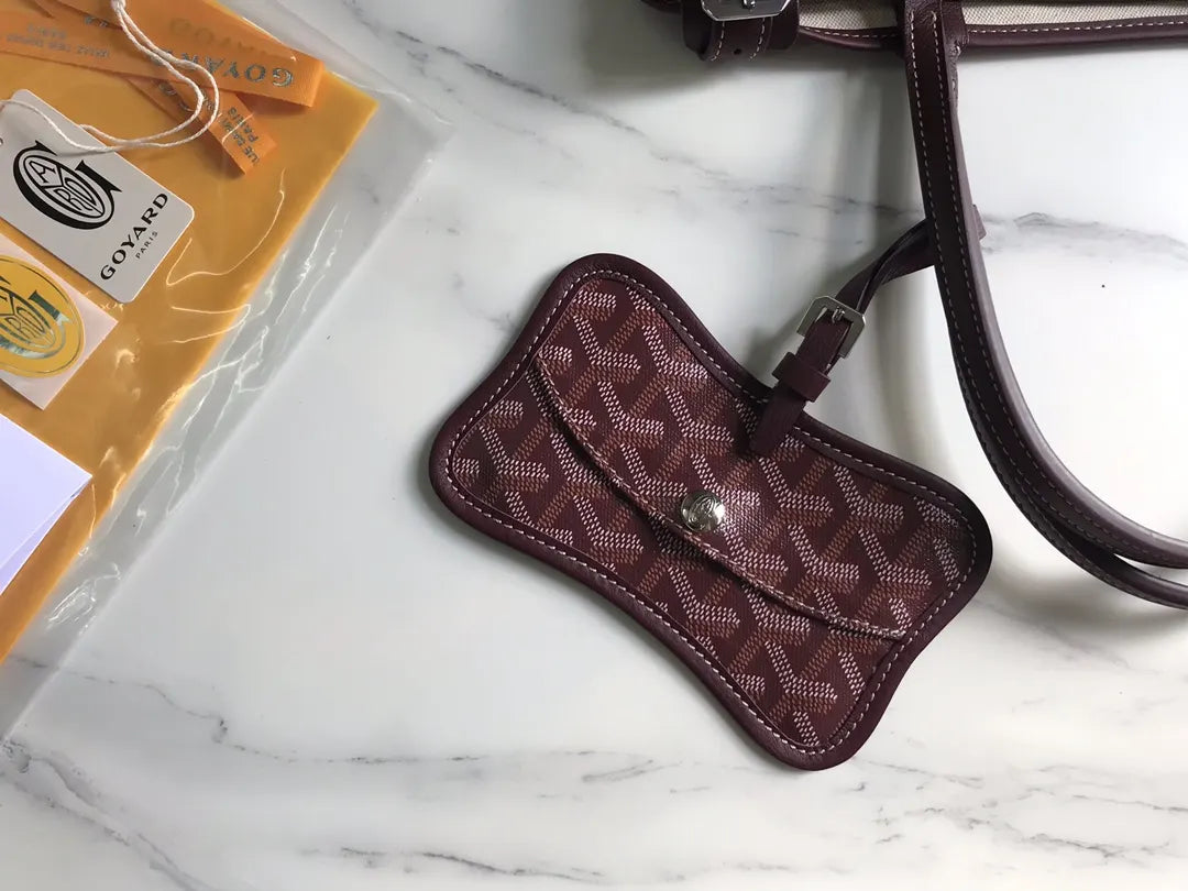 Goyard Plum Anjou Tote - Hình 6