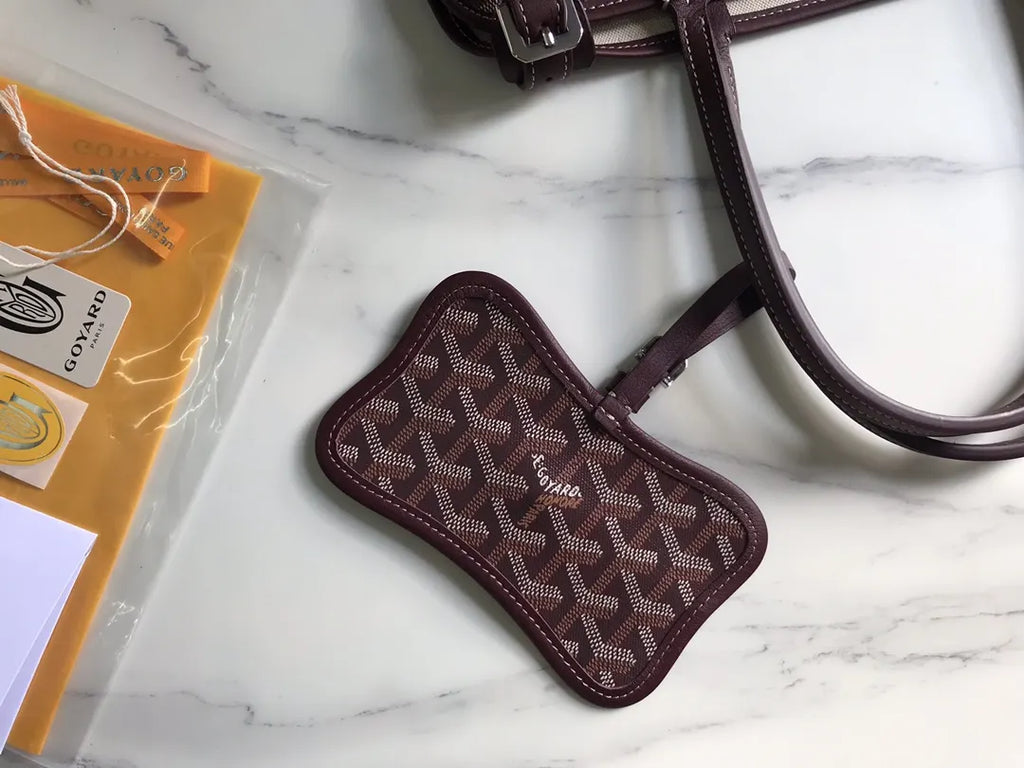 Goyard Plum Anjou Tote - Hình 7