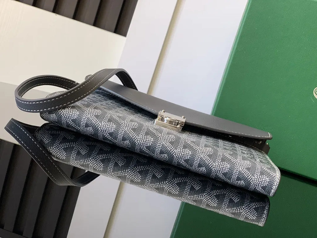 Goyard Grey Saigon Bag - Hình 4