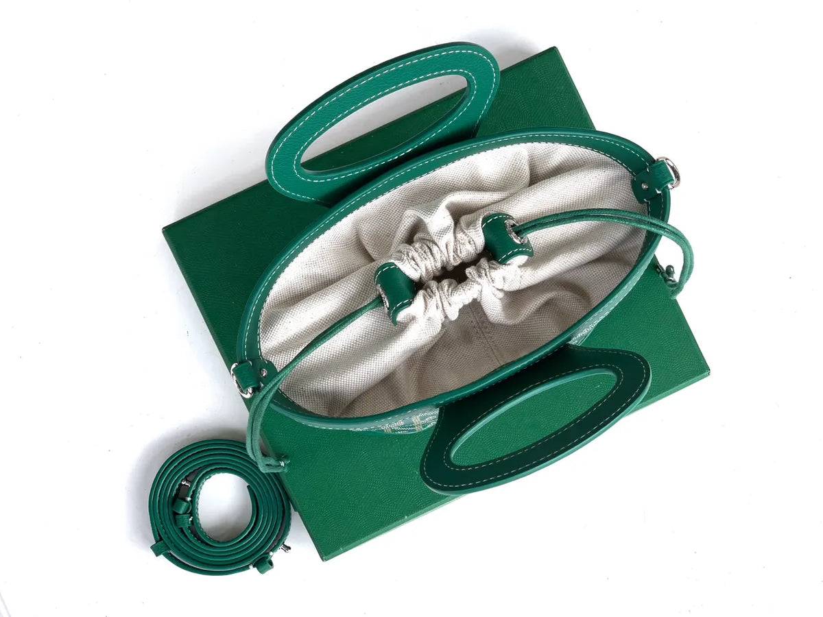 goyardine Goyard Green Minaudiere Bag - Hình 4