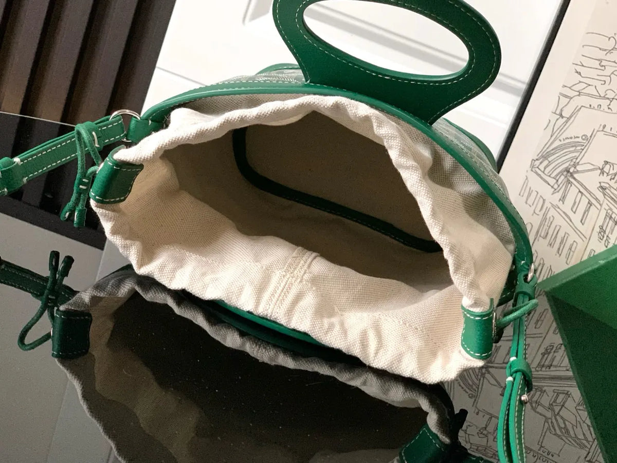 goyardine Goyard Green Minaudiere Bag - Hình 7