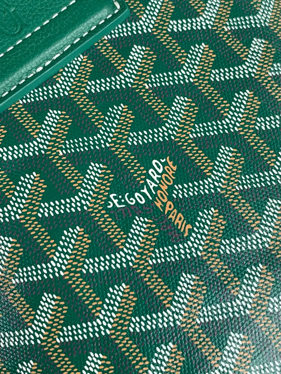 goyardine Goyard Green Minaudiere Bag - Hình 6