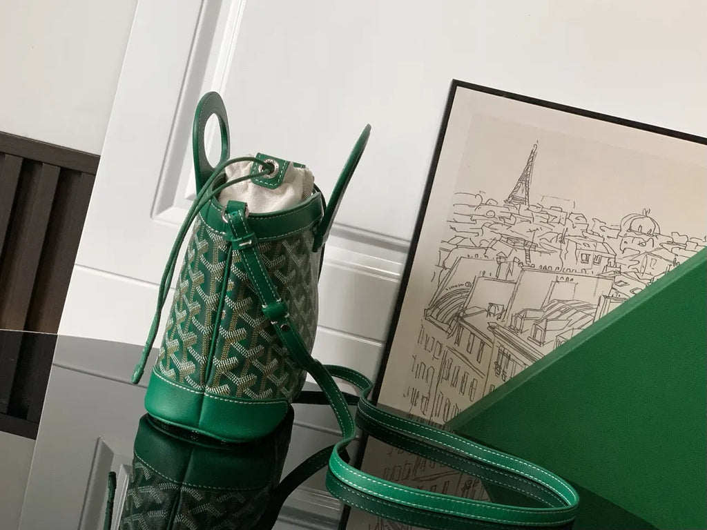 goyardine Goyard Green Minaudiere Bag - Hình 2