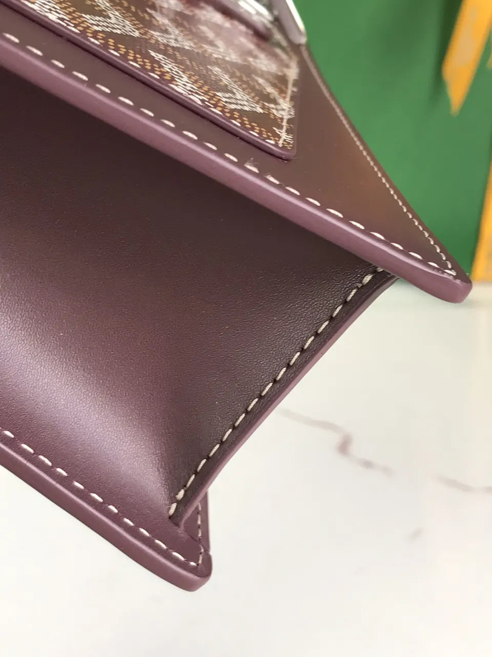 Goyard Brown Goyardine Minaudiere - Hình 7
